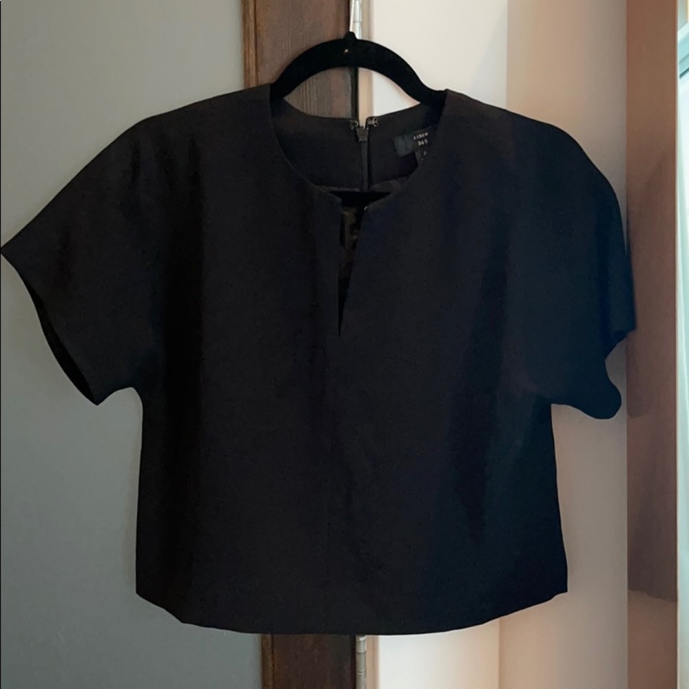 J. Crew Boxy Crop Top